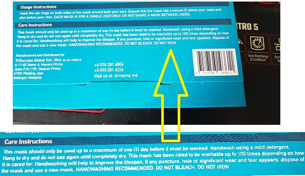 Dr Mama Self Sanitizing Mask Kid Adult 5