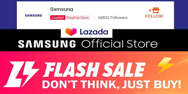 Lazada Samsung Official Store Flash Sale | GenX GenY GenZ