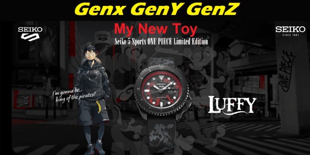 Seiko 5 One Piece Luffy Limited Edition Unboxing