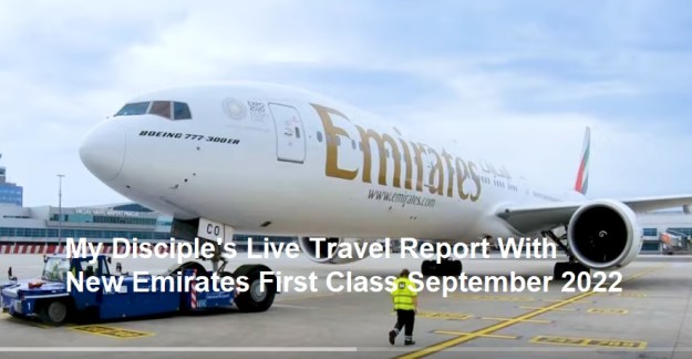 Emirates New First Class Frankfurt
